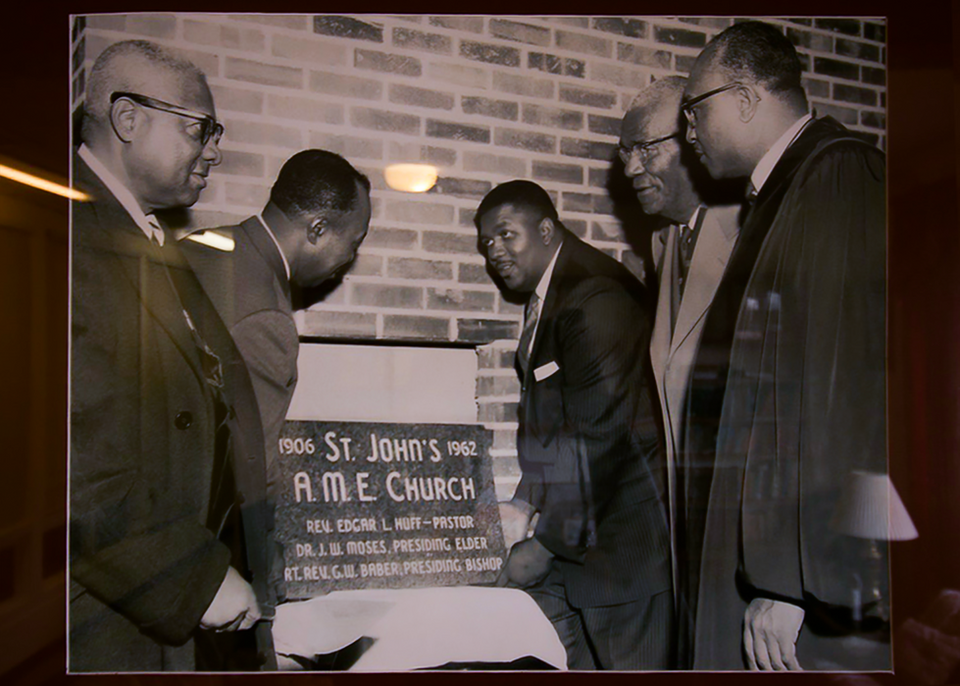 Historic cornerstone moment